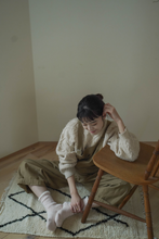 画像をギャラリービューアに読み込む, 【riko yamamotoコラボ】アメリカンパイル ルームソックス(ロング)